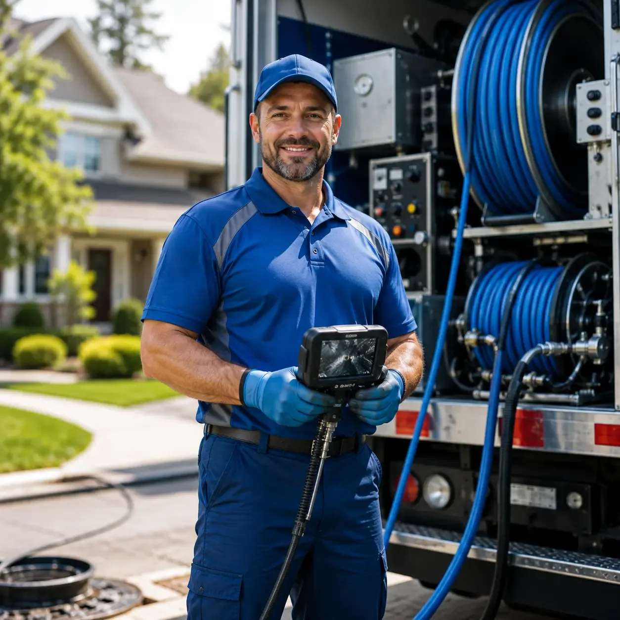 Local outdoor drain cleaning specialists in Ellington, NY